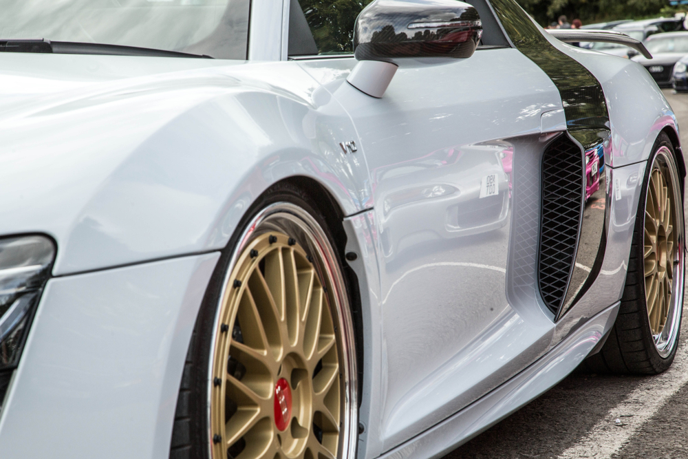 R8 close-up